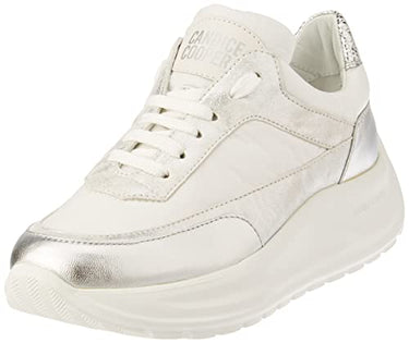 Candice Cooper Damen Spark One Oxford-Schuh, Silber Weiß, 35 EU im Sale